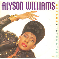 Alyson Williams I Second That Emotion USED VINYL 12INCH 45 RPM STEREO