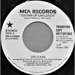 Orleans Grown Up Children USED VINYL 7INCH 45 RPM PROMO STEREO