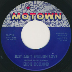 Edward Holland, Jr. Just Ain't Enough Love USED VINYL 7INCH SINGLE 45 RPM