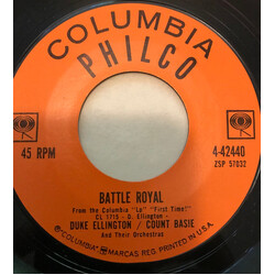 Duke Ellington / Count Basie Battle Royal USED VINYL 7INCH SINGLE