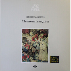 Clément Janequin Chansons Françaises Vinyl LP USED