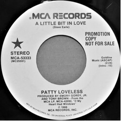 Patty Loveless A Little Bit In Love USED VINYL 7INCH 45 RPM PROMO STEREO