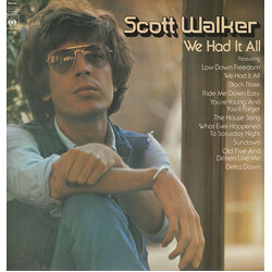 Scott Walker We Had It All Vinyl LP USED