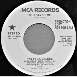 Patty Loveless You Saved Me USED VINYL 7INCH 45 RPM PROMO STEREO