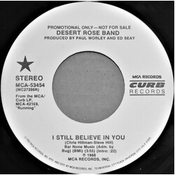 Desert Rose Band I Still Believe In You USED VINYL 7INCH 45 RPM PROMO STEREO