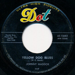 Johnny Maddox (2) Yellow Dog Blues USED VINYL 7INCH 45 RPM SINGLE