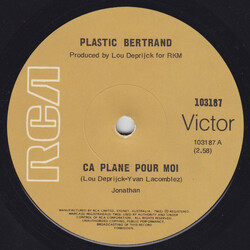 Plastic Bertrand Ca Plane Pour Moi USED VINYL 7INCH 45 RPM SINGLE