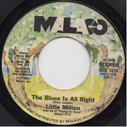 Little Milton The Blues Is Alright USED VINYL 7INCH 45 RPM