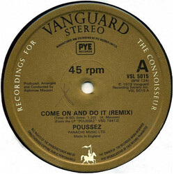 Poussez! Come On And Do It (Remix) VINYL 12" USED