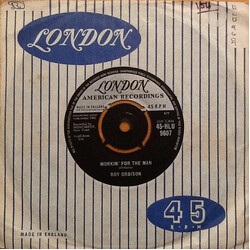 Roy Orbison Workin' For The Man USED VINYL 7INCH 45 RPM SINGLE