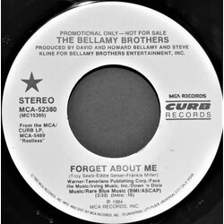 Bellamy Brothers Forget About Me USED VINYL 7INCH 45 RPM PROMO STEREO