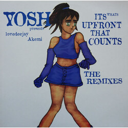 Yosh / Lovedeejay Akemi It's What's Upfront That Counts (The Remixes) USED VINYL 12INCH 33 S RPM SINGLE