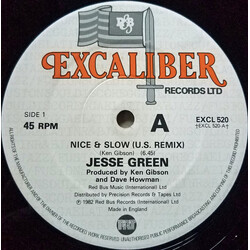 Jesse Green Nice & Slow (U.S. Remix) USED VINYL 12INCH 45 RPM