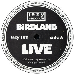 Birdland (2) Live Vinyl 12" USED