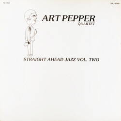 Art Pepper Quartet Straight Ahead Jazz Vol. Two Vinyl LP USED