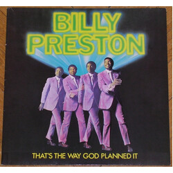 Billy Preston That's The Way God Planned It Vinyl LP USED