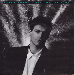 Bryan Adams Heat Of The Night Vinyl 7" USED