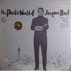 Jacques Brel The Poetic World Of Jacques Brel Vinyl LP USED