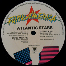 Atlantic Starr (Let's)  Rock 'N' Roll USED VINYL 12INCH 45 RPM SINGLE