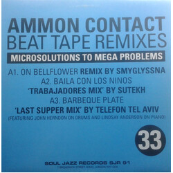 AmmonContact Beat Tape Remixes USED VINYL 12INCH