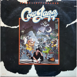 Jerry Jeff Walker Cowjazz Vinyl LP USED
