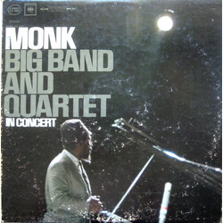Thelonious Monk Big Band And Quartet In Concert Vinyl LP USED
