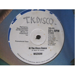 Wizzdom At The Disco Dance / Funkee Melodee USED VINYL 12INCH 33 S RPM PROMO