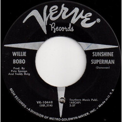 Willie Bobo Sunshine Superman / Sockit To Me USED VINYL 7INCH 45 RPM