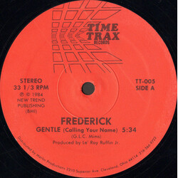 Frederick Gentle (Calling Your Name) USED VINYL 12INCH 33 S RPM