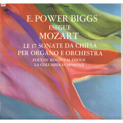 E. Power Biggs / Wolfgang Amadeus Mozart / Zoltan Rozsnyai / Columbia Symphony Orchestra Le 17 Sonate De Chiesa Per Organo E Orchestra Vinyl LP USED