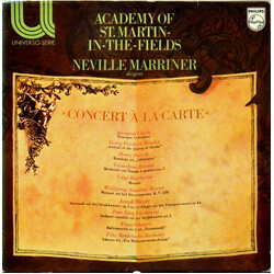 The Academy Of St. Martin-in-the-Fields / Sir Neville Marriner Concert À La Carte Vinyl LP USED