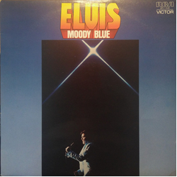Elvis Presley Moody Blue Vinyl LP USED