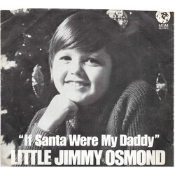 Jimmy Osmond If Santa Were My Daddy / Silent Night USED VINYL 7INCH 45 RPM SINGLE