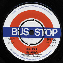 The Patriots (15) Rick Rack USED VINYL 7INCH 45 RPM
