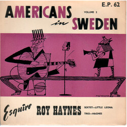 Roy Haynes Americans In Sweden Vol. 2 USED VINYL 7INCH 45 RPM EP