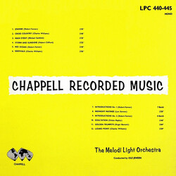 Melodi Light Orchestra Chappell Recorded Music Vinyl LP USED