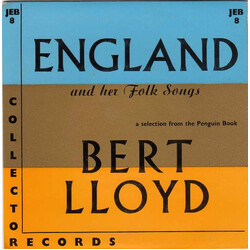 A. L. Lloyd / Alf Edwards England And Her Folk Songs USED VINYL 7INCH EP 45 RPM