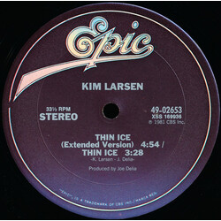 Kim Larsen Thin Ice VINYL 12" USED