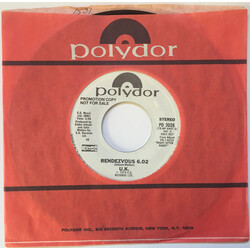 UK (3) Rendezvous 6:02 USED VINYL 7INCH 45 RPM PROMO STYRENE STEREO