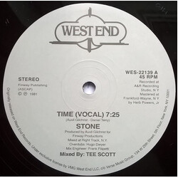Stone Time USED VINYL 12INCH 45 RPM SINGLE REISSUE STEREO