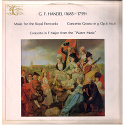 Georg Friedrich Händel / Frankfurter Bachorchester / Deutsche Bachsolisten Music for The Royal Fireworks. Vinyl LP USED