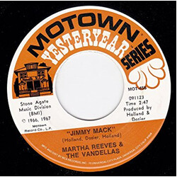 Martha Reeves & The Vandellas Jimmy Mack / I'm Ready For Love USED VINYL 7INCH 45 RPM SINGLE
