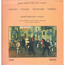 Louis De Froment / André Bernard / Orchestra Of Radio Luxembourg Quatre Concertos Célèbres Pour Trompettes Vinyl LP USED