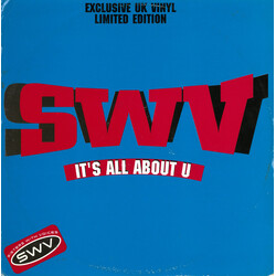 SWV It's All About U USED VINYL 12INCH LIMITED EDITION SINGLE