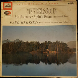 Philharmonia Orchestra / Paul Kletzki Mendelssohn A Midsummer Night's Dream (Incidental Music) Vinyl LP USED