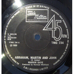 Marvin Gaye Abraham, Martin And John USED VINYL 7INCH 45 RPM