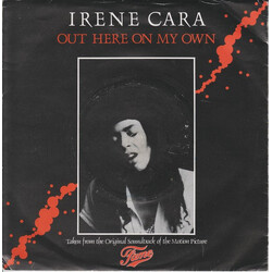 Irene Cara Out Here On My Own USED VINYL 7INCH SINGLE 45 RPM