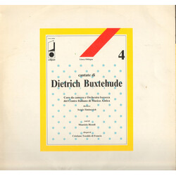 Dieterich Buxtehude / Coro Da Camera Del Centro Italiano Di Musica Antica Cantate Di Dietrich Buxtehude Vinyl LP USED