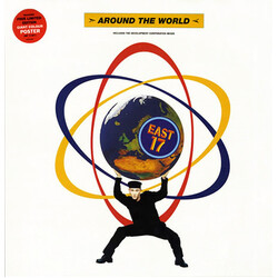 East 17 Around The World (Includes The Development Corporation Mixes) USED VINYL 12INCH 33 S RPM SINGLE
