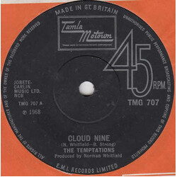 The Temptations Cloud Nine VINYL 7" USED